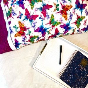 Spring Butterflies Homemade Pillowcase